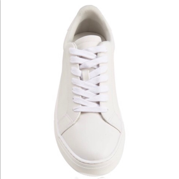 steve madden mirella white sneakers